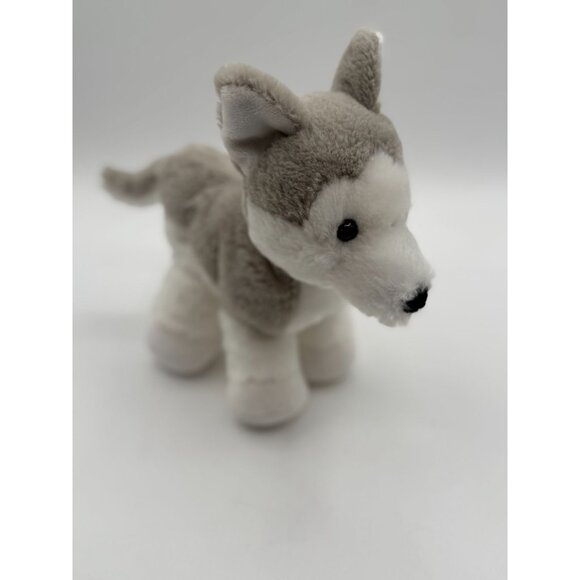 Manhattan Toy Co. Husky Dog Puppy 8" Beanbag Paws Plush Stuffed Animal - Picture 1 of 6